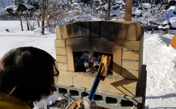 マダム会のリアル！？真冬の『石窯焼きピザ』パーティーがたのしかった話