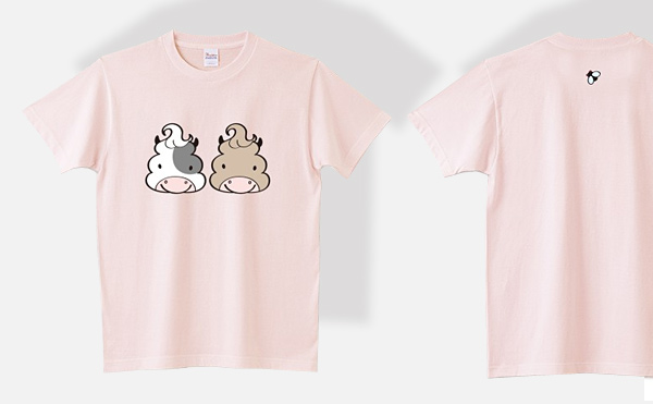 『Ushit（うしっと）』がファッションに！？Ｔシャツトリニティでネット販売はじめました